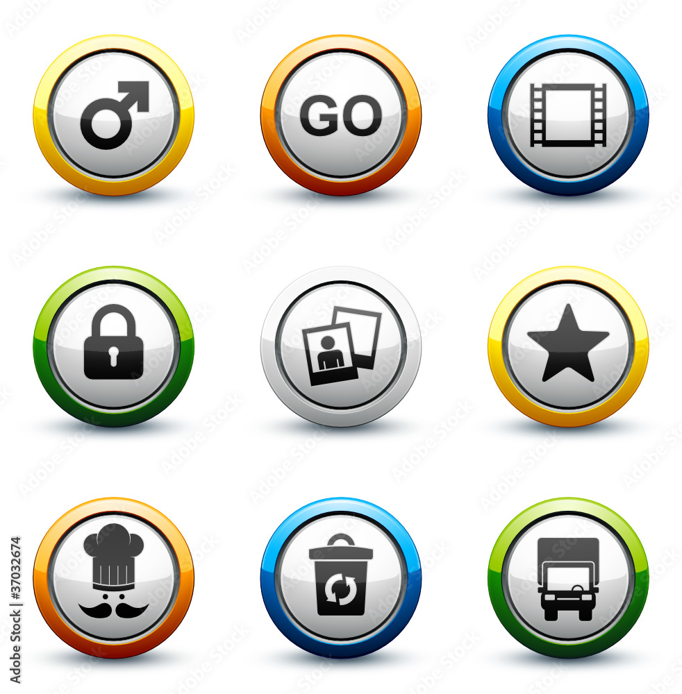 icône bouton internet