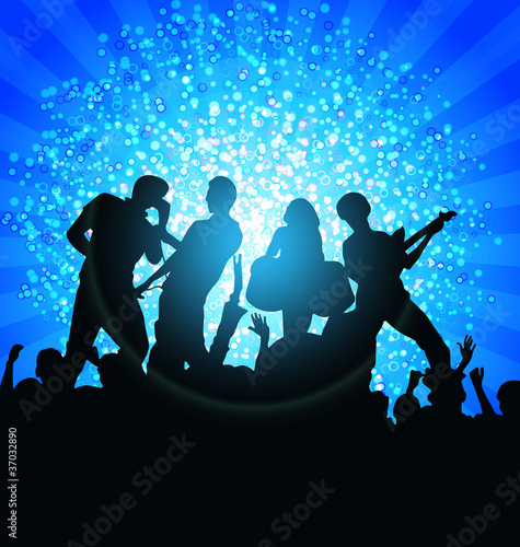 Singing and dancing