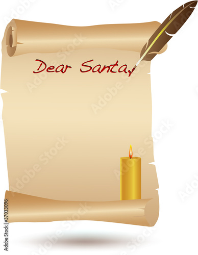 Dear santa, letter for Santa Clause