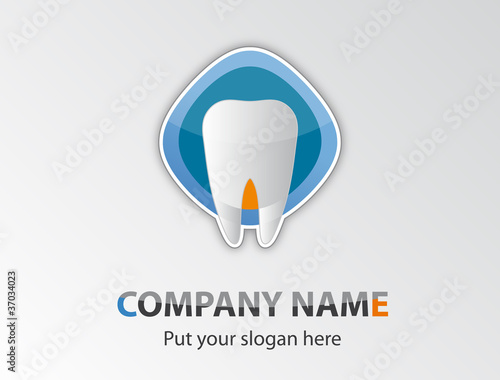 Zahn Zahnarzt Logo - Corporate Design
