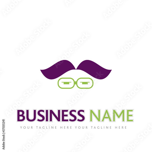 logo nerd, logo occhiali
