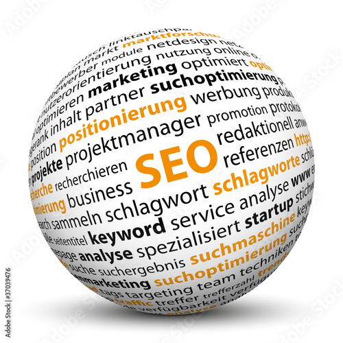 SEO, 3D, Kugel, Suchmaschinenoptimierung, Keywörter