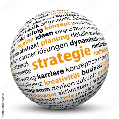 Strategie, 3D, Kugel, Projekte, Karriere, Keywörter, SEO