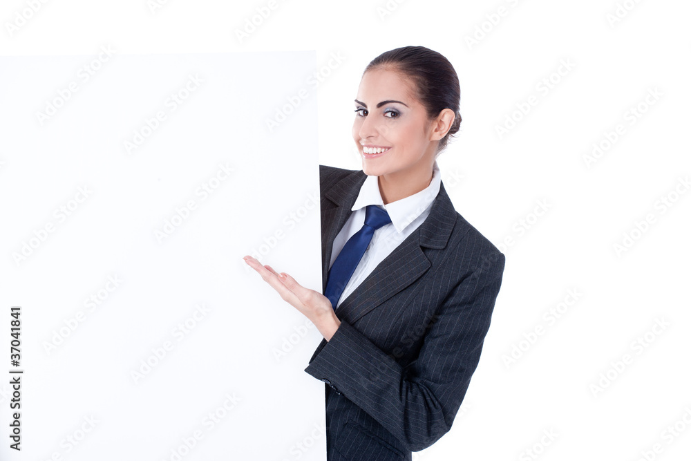 young businesswoman with an empty copyspace young businesswoman with an empty copyspace