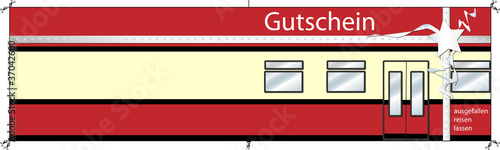 Gutschein - Bahn