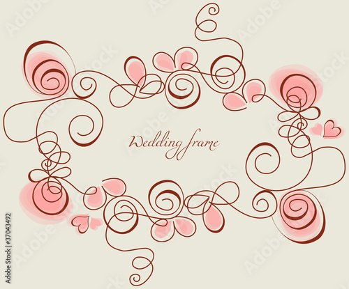 Wedding frame