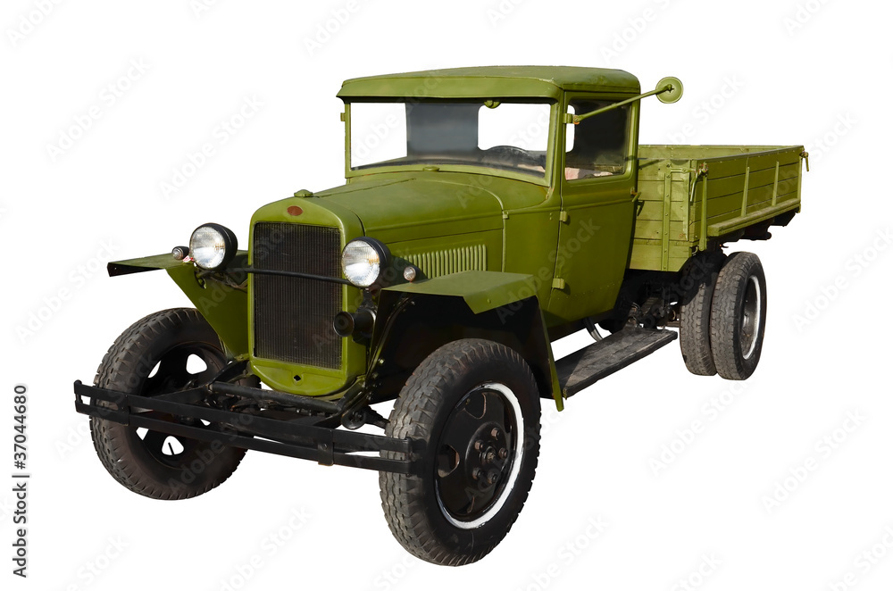 Green truck early twentieth century