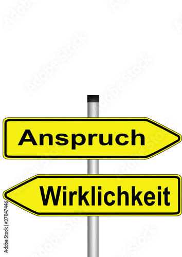 Anspruch und Wirklichkeit