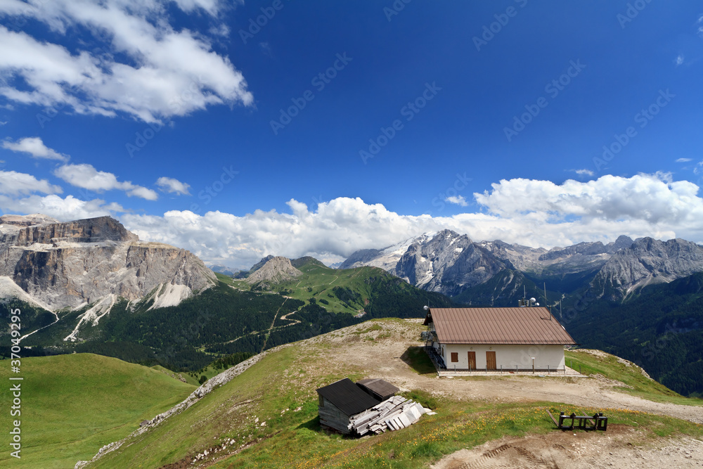 Fassa valley, Italy - Dolomites landscape