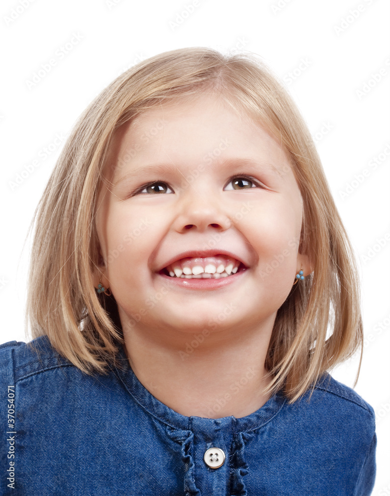 portrait of a little girl portrait of a little girl