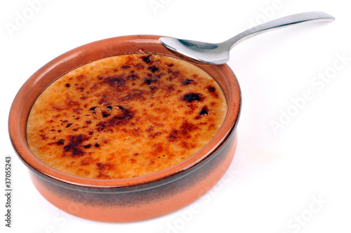 Fotografie La crème brûlée