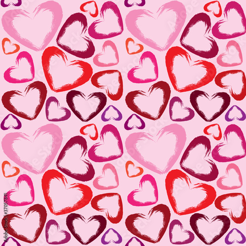 Wallpaper with hearts