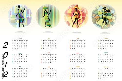 calendar made from season