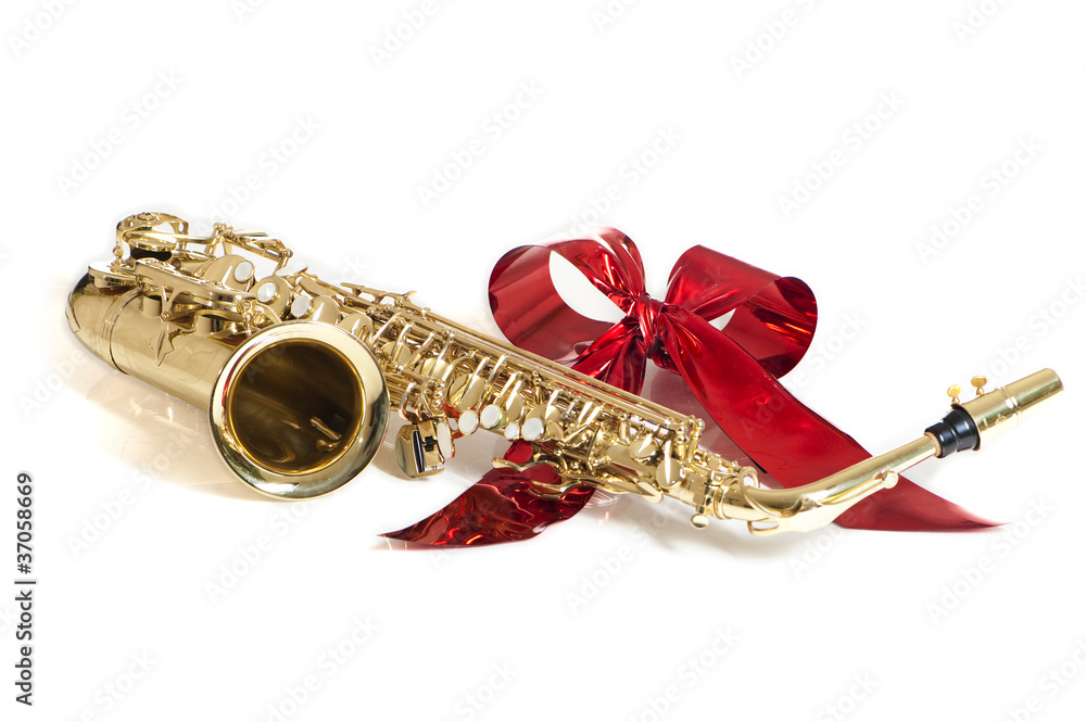 Fototapeta premium Musikinstrument als Geschenk