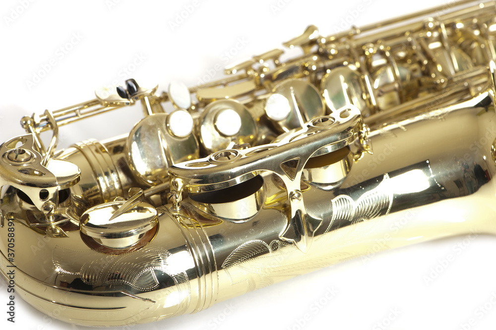 Obraz premium Saxophone Detail