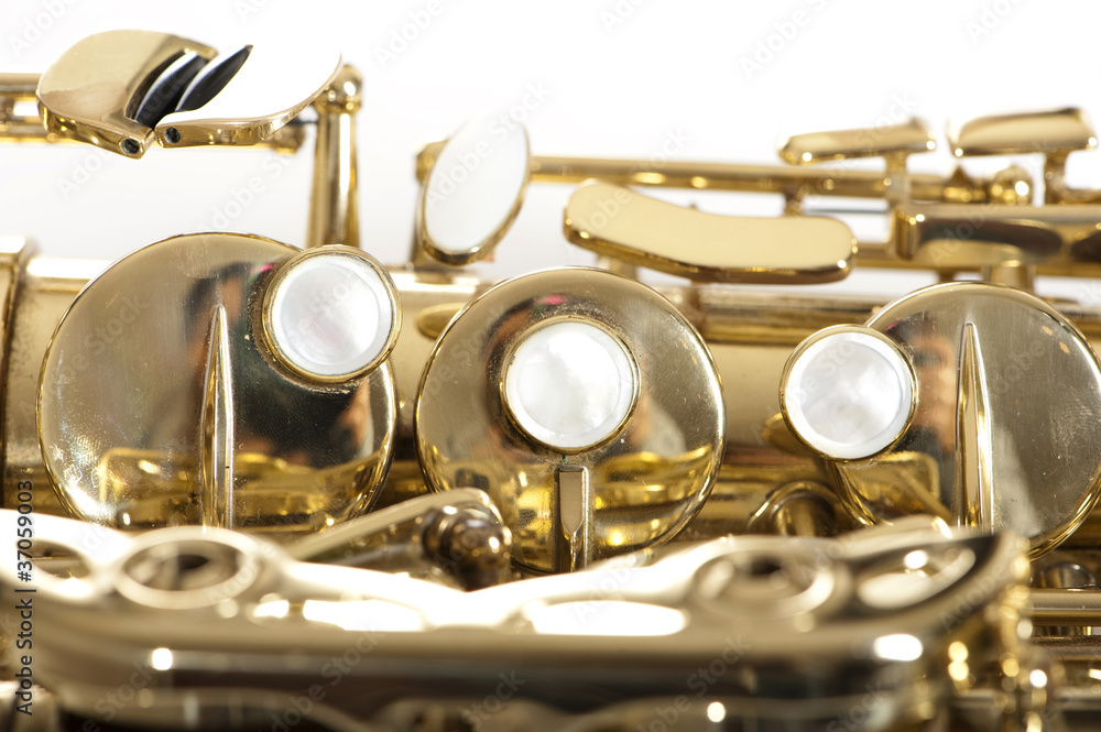 Obraz premium Saxophone Detail