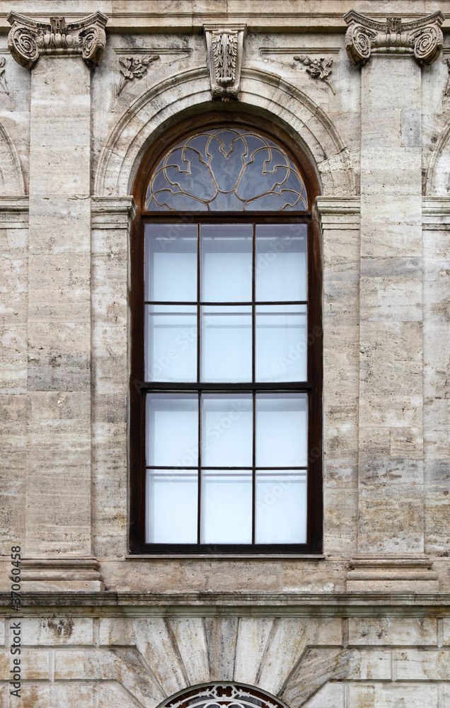 Dolmabahce Palace Windows, Istanbul