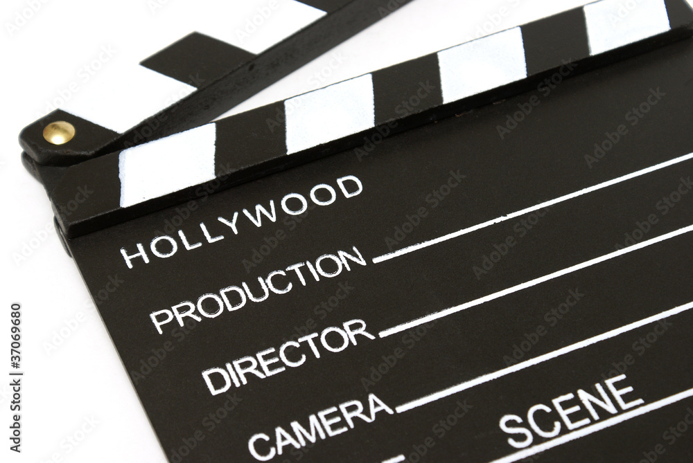 Naklejka premium Clapboard