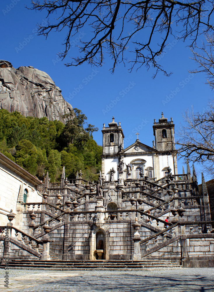 Nossa Senhora da Peneda sanctuary in Portugal