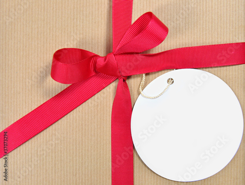 Gift with tag