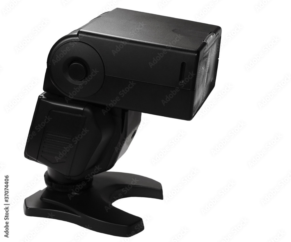 Camera Flash isolated on white background Camera Flash isolated on white background