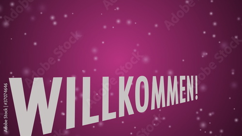 Willkommen - multilingual photo