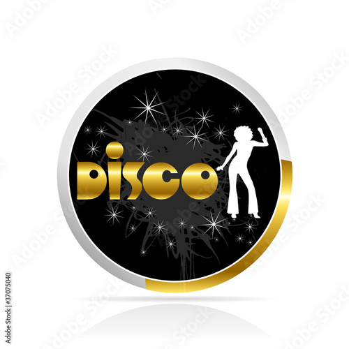 bouton disco