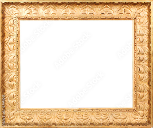 Goldener Bilderrahmen