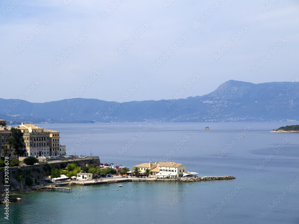 Port of Corfu Town Island of Corfu Greece