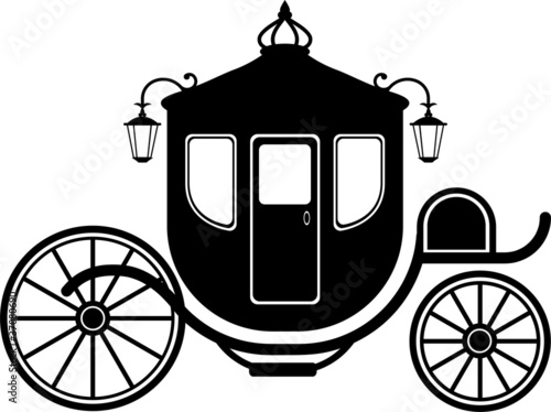 Carriage in Silhouette