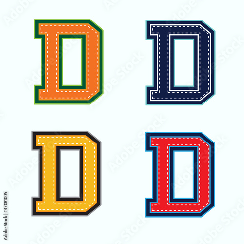 D college letter