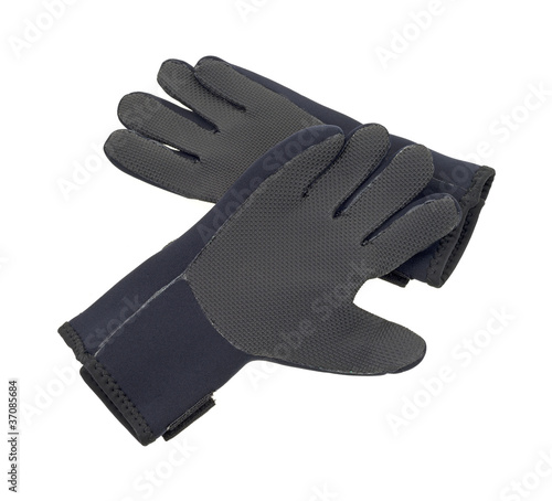 Valokuva Pair of neoprene gloves