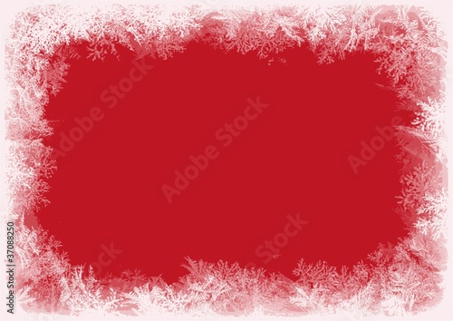 Winter frame red