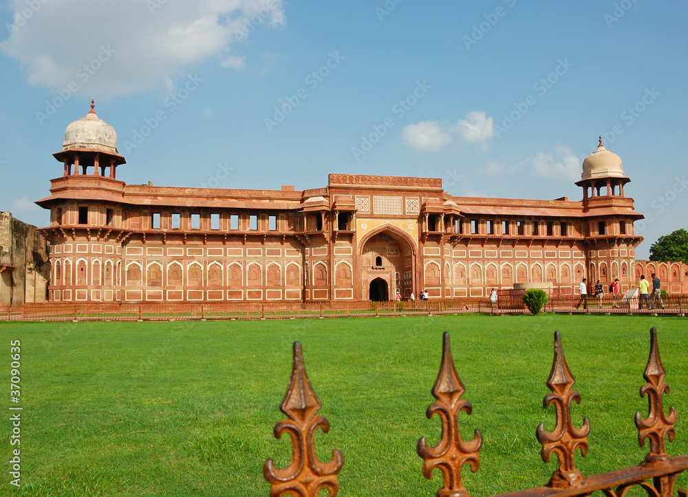 Jahangiri Mahal in Agra fort, India