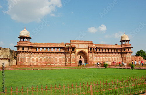 Jahangiri Mahal in Agra fort, India photo