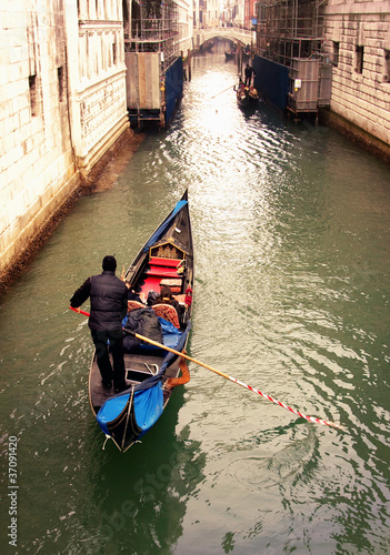 Venice gondola ride