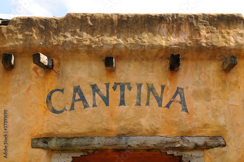 Cantina in the Old West photo