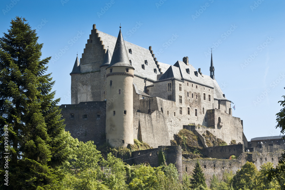 Castillo de Vianden, Luxemburgo