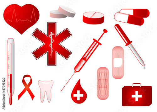 Medical icons collection
