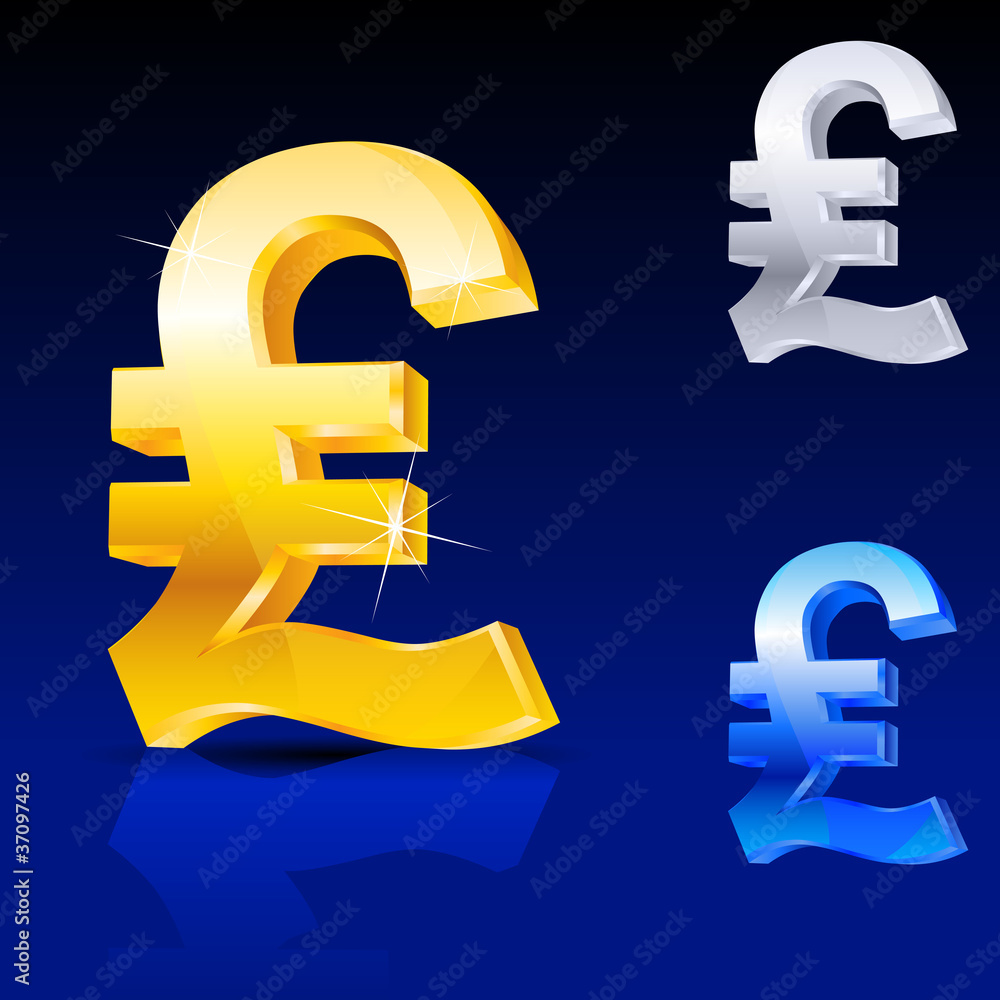 Fototapeta premium Abstract pound sign