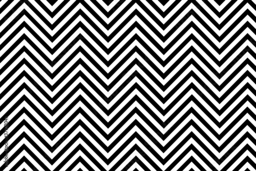 Trendy chevron patterned background black and white