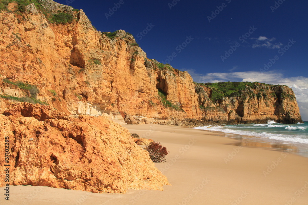 Steilküste der Algarve Steilküste der Algarve