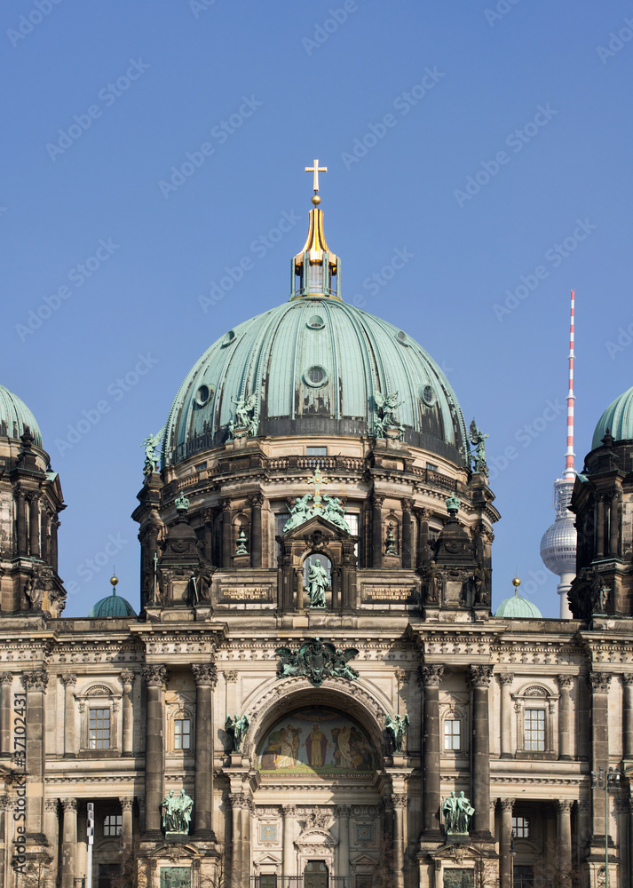 The Berliner Dom, one of the most famous landmarks of Berlin.