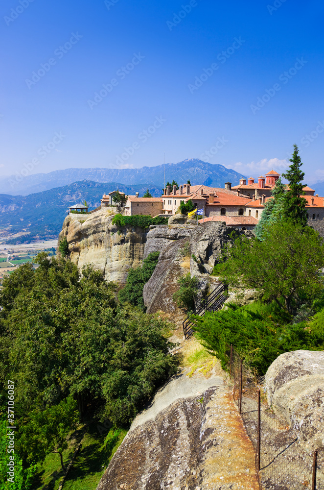 Meteora monastery in Greece