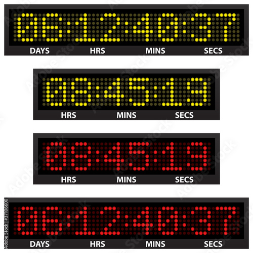 countdown timer (all numbers available)