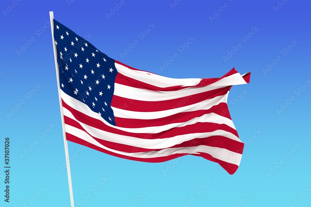 Fototapeta premium Flag of USA