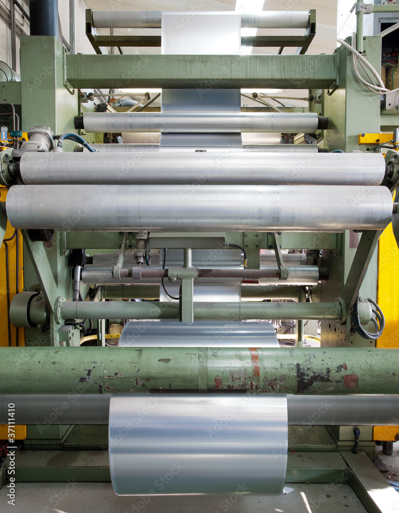 Naklejka premium Printing machine