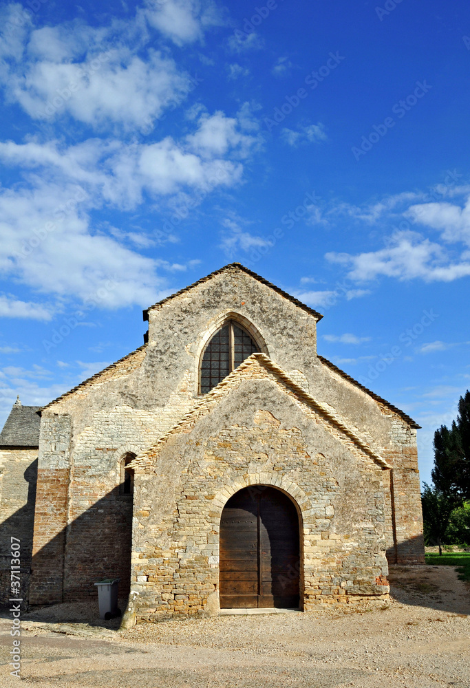 Sennecey le Grand, Borgogna, chiesa di Saint Julien
