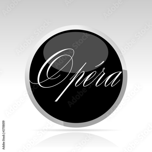 bouton opéra en noir