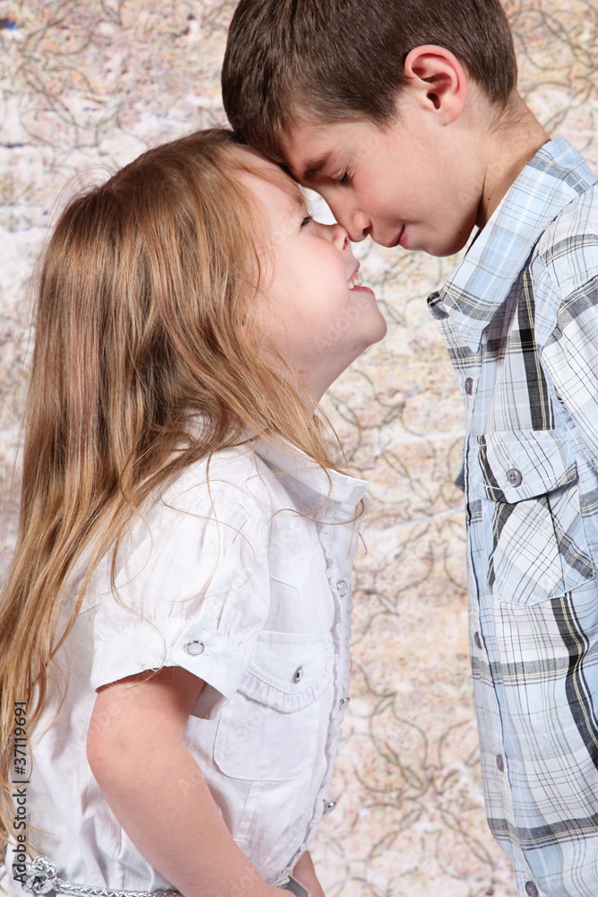 Brother and Sister together as Family Brother and Sister together as Family